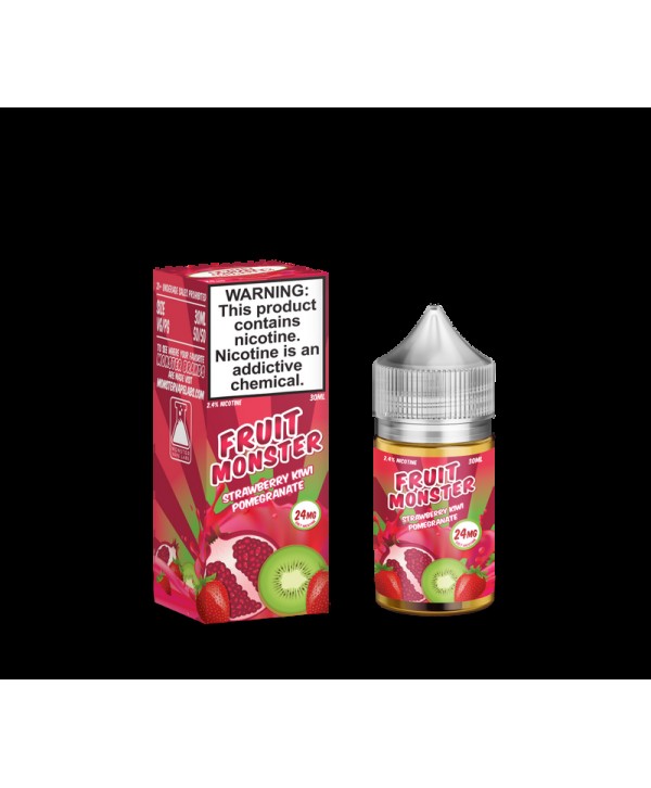 Fruit Monster Salts Strawberry Kiwi Pomegranate 30ml Nic Salt Vape Juice