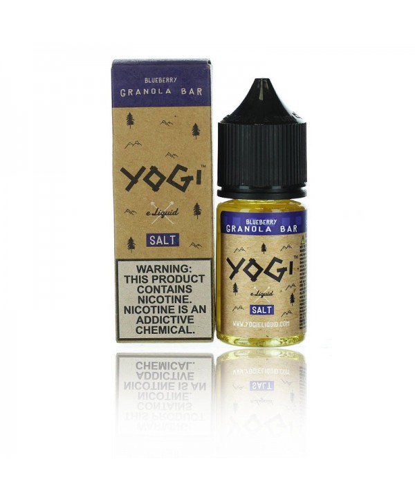 Yogi Salts Blueberry Granola Bar 30ml Nic Salt Vape Juice
