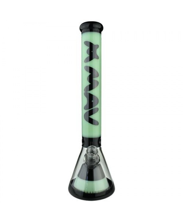 MAV Glass 18" "The Manhattan" Pyramid Beaker Bong