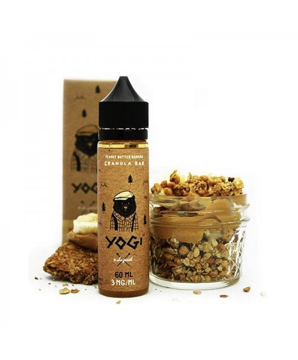 Yogi Vape Juices - Peanut Butter Banana Granola Bar (60ml)