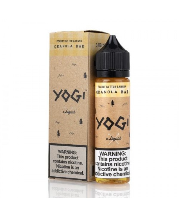 Yogi Vape Juices - Peanut Butter Banana Granola Bar (60ml)