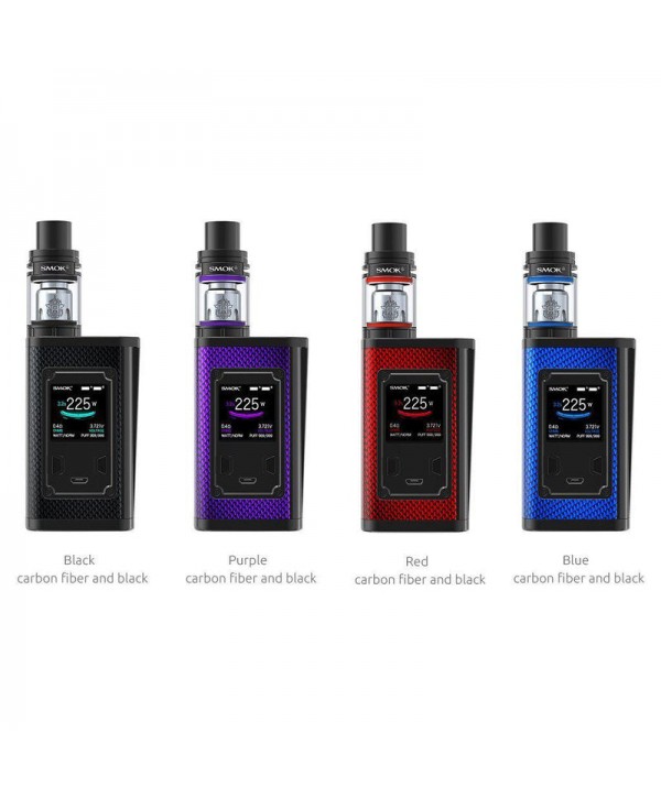 SMOK Majesty Carbon Fiber Kit with TFV8 X-Baby Tank