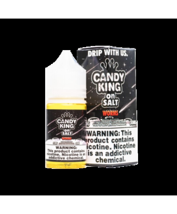 Candy King On Salt Worms 30ml Nic Salt Vape Juice