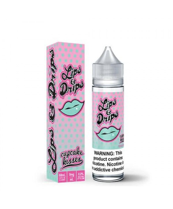 Lips & Drips Cupcake Kisses 60ml Vape Juice