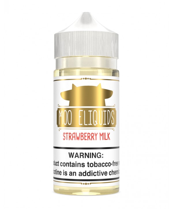 Top Class Moo Series Strawberry Milk 100ml TFN Vape Juice