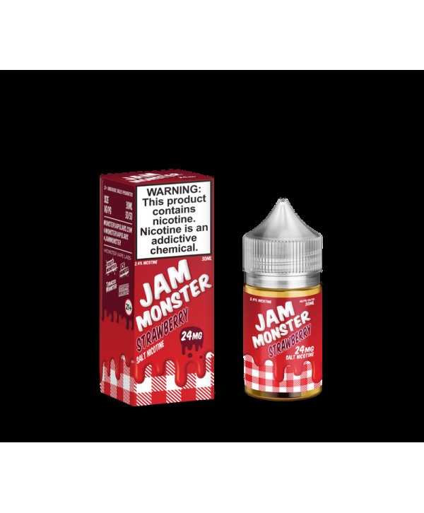 Jam Monster Salts Strawberry 30ml Vape Juice