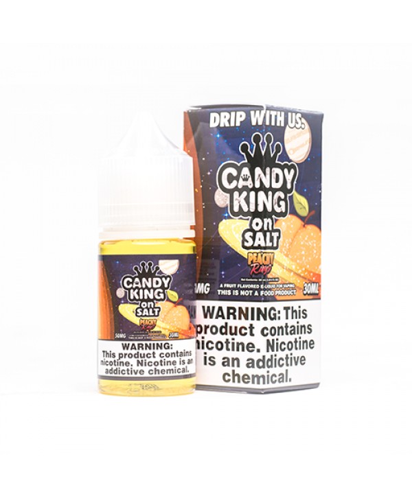 Candy King On Salt Peachy Ring 30ml Nic Salt Vape Juice