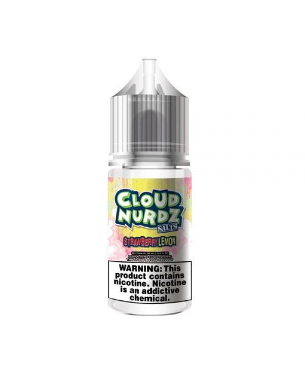 Cloud Nurdz Salts Strawberry Lemon 30ml Nic Salt Vape Juice