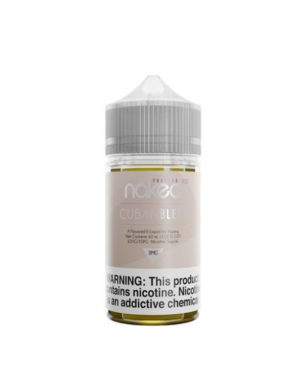 Naked 100 Tobacco Cuban Blend 60ml Vape Juice