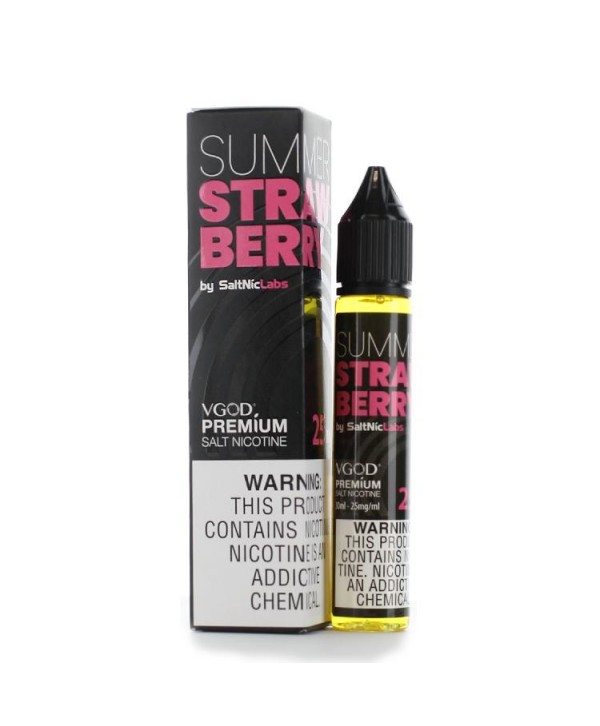 VGOD SaltNic Summer Strawberry 30ml Nic Salt Vape Juice