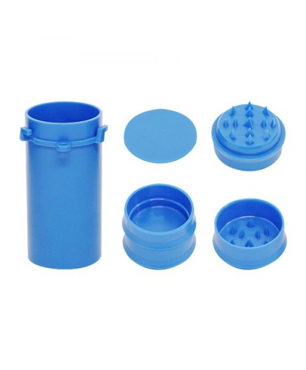 2-In-1 Plastic Grinder & Stash Jar