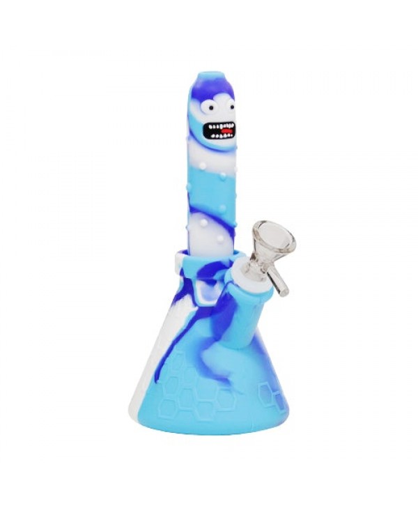 Pickle Rick Silicone Bong