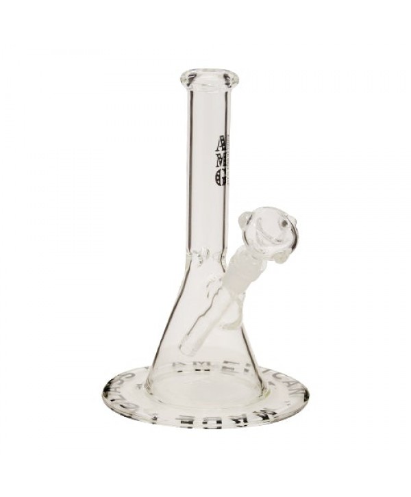 AMG 10" Wide Base Glass Beaker Bong