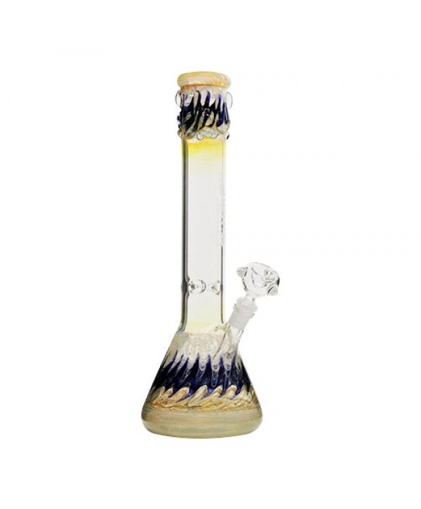 AMG 15" Fumed Glass Beaker Bong