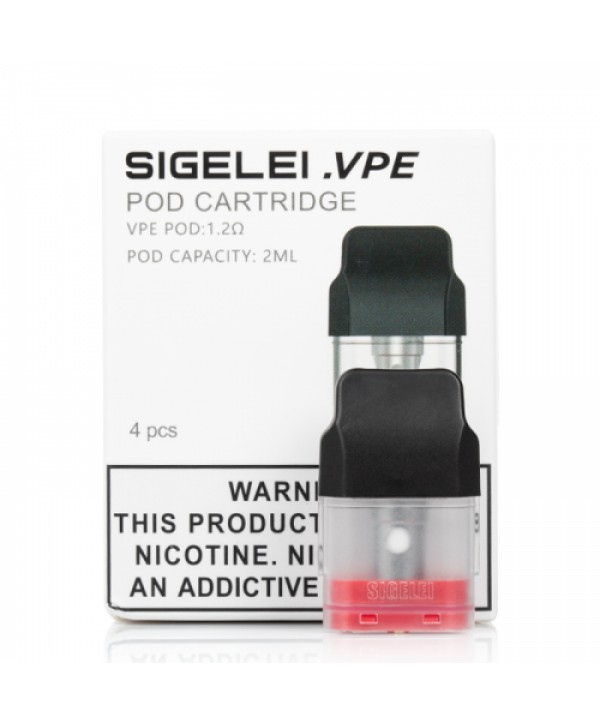 Sigelei VPE Replacement Pods (Pack of 4)