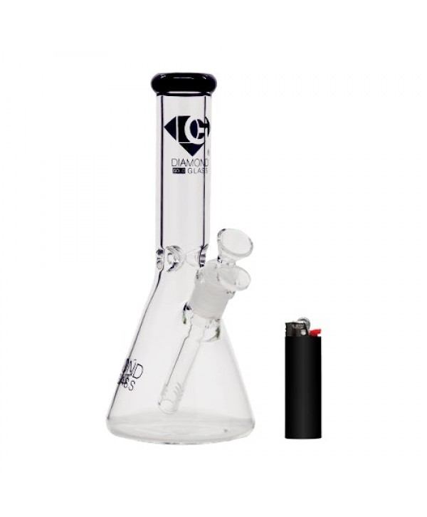 Diamond Glass 5" Mini Beaker Bong Default Title