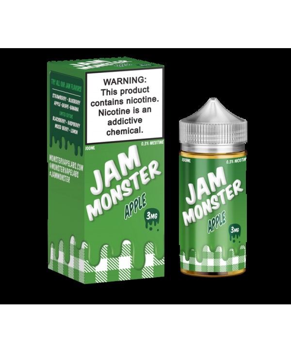 Jam Monster APPLE Vape Juice 100ml