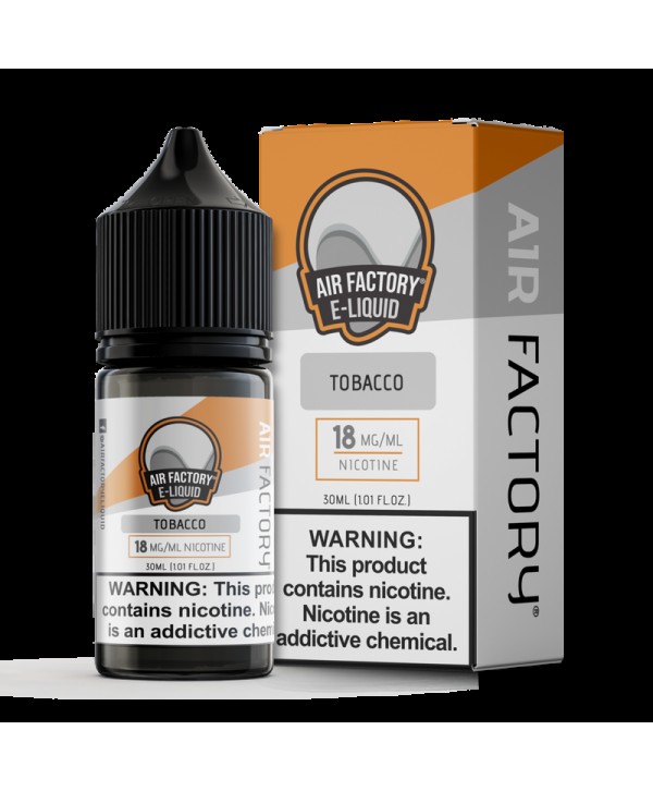 Air Factory Tobacco 30ml Nic Salt Vape Juice