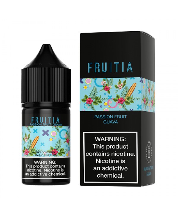 Fruitia Passionfruit Guava 30ml Nic Salt Vape Juice