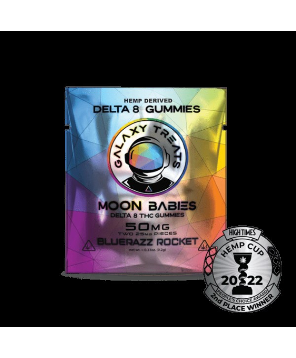 Galaxy Treats Moon Babies 50mg Delta 8 Gummies (2x Pack)