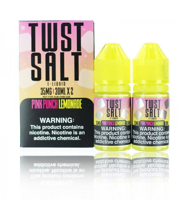 TWST Salts Pink Punch Lemonade 2x30ml Salt Vape Juice