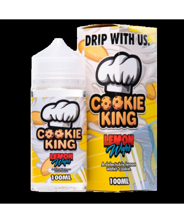 Cookie King Vape Juice Lemon Wafer 100ml