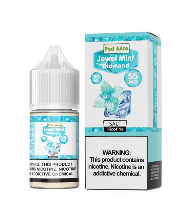 Pod Juice Jewel Mint Diamond 30ml Nic Salt Vape Juice