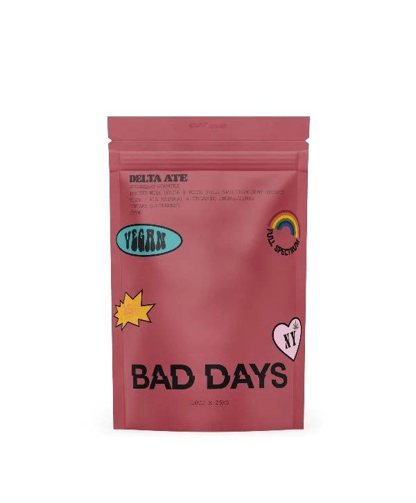 Bad Days Delta Ate (D8) 250mg Gummies (10x Pack)