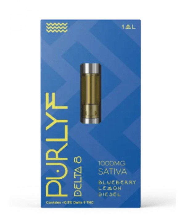 PURLYF 1g Delta 8 Cartridge