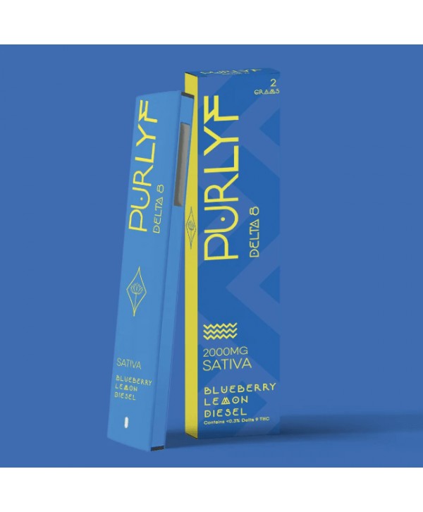 PURLYF 2g Delta 8 Disposable Vape (2000mg)