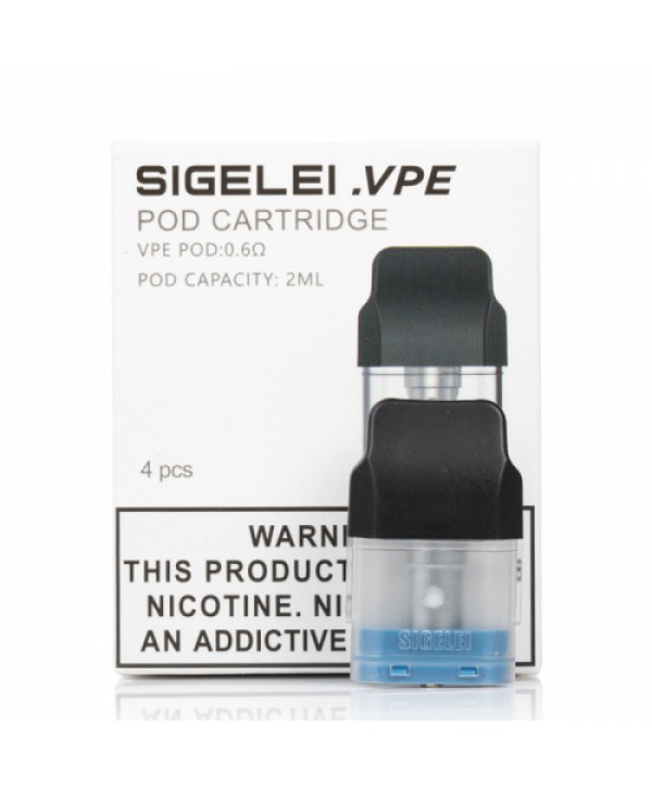 Sigelei VPE Replacement Pods (Pack of 4)
