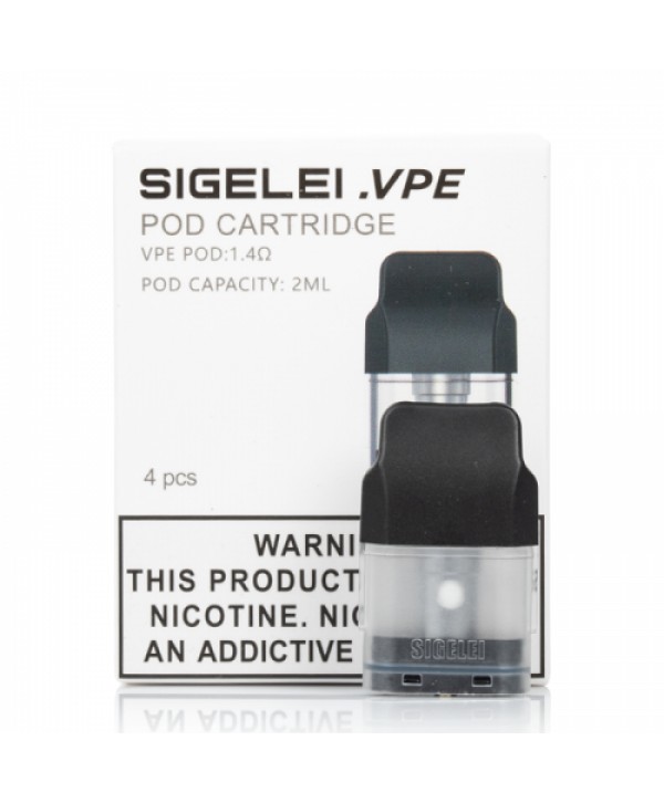 Sigelei VPE Replacement Pods (Pack of 4)