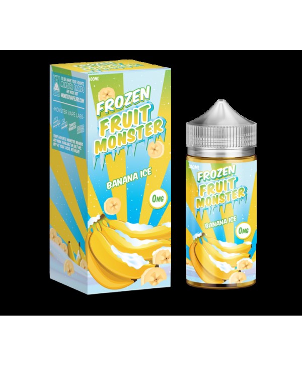 Frozen Fruit Monster Banana Ice 100ml Vape Juice