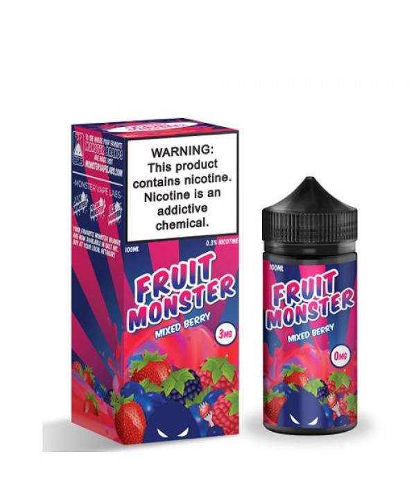 Fruit Monster Mixed Berry 100ml Vape Juice