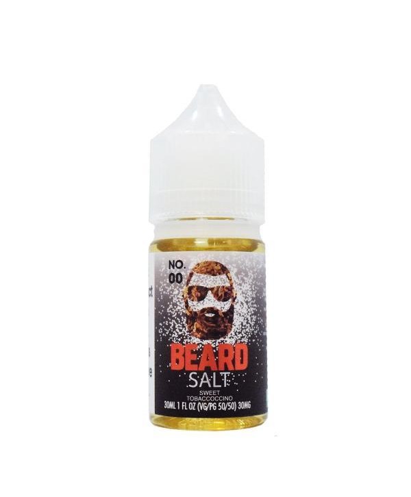 Beard Vape Co Salts No. 00 Cappuccino Tobacco 30ml Nic Salt Vape Juice