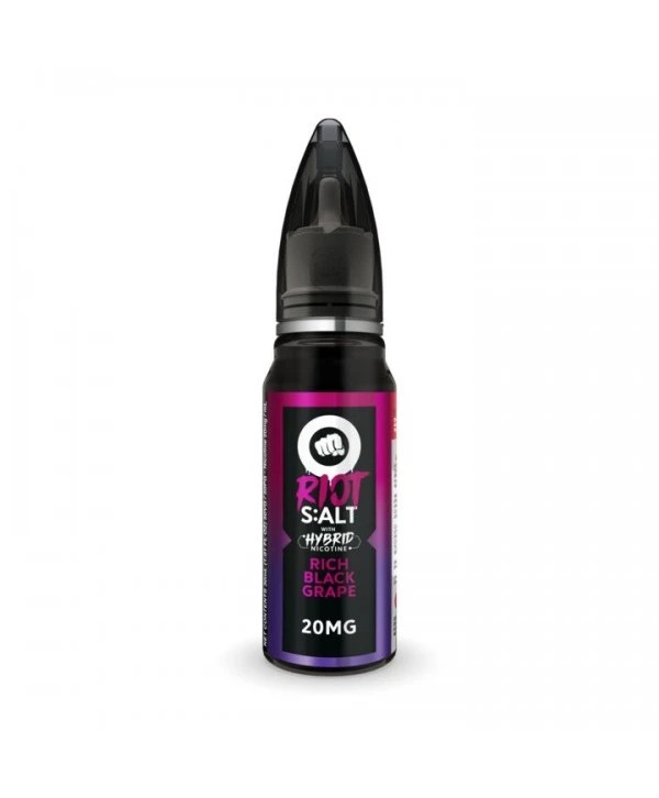 Riot Squad Rich Black Grape 30ml Nic Salt Vape Juice