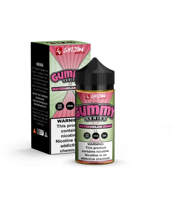 Shijin Gummy Series Watermelon Rings 100ml Vape Juice