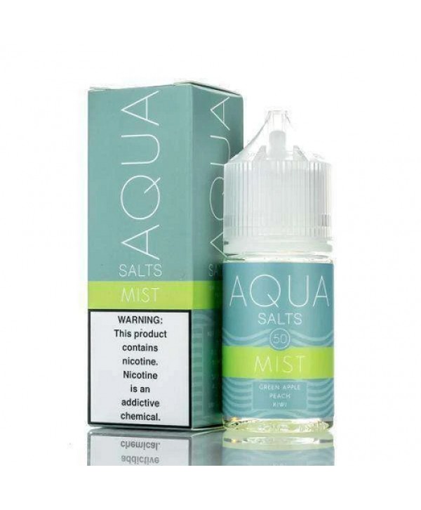 Aqua Synthetic Nicotine Mist 30ml Nic Salt Vape Juice