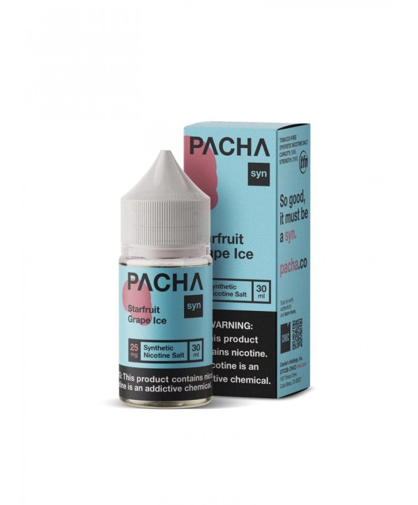 PACHA syn Starfruit Grape Ice 30ml Nic Salt Vape Juice - Pachamama