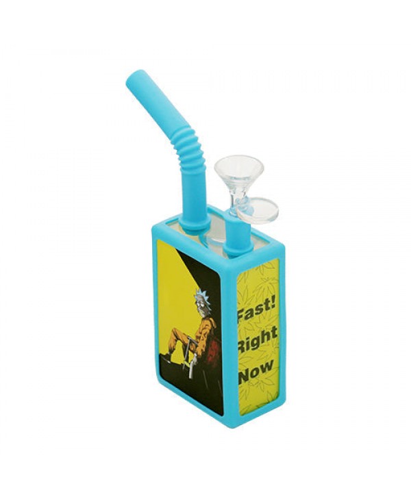 Cartoon Juice Box Silicone Bong