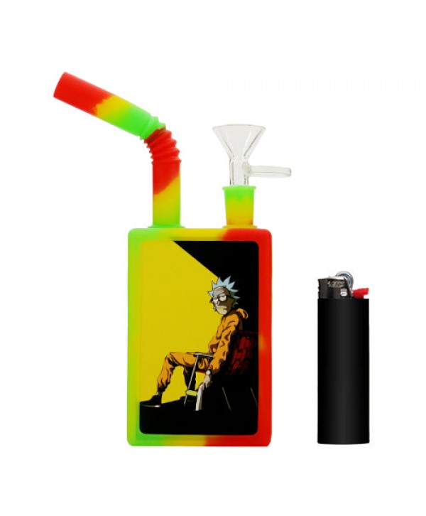 Cartoon Juice Box Silicone Bong