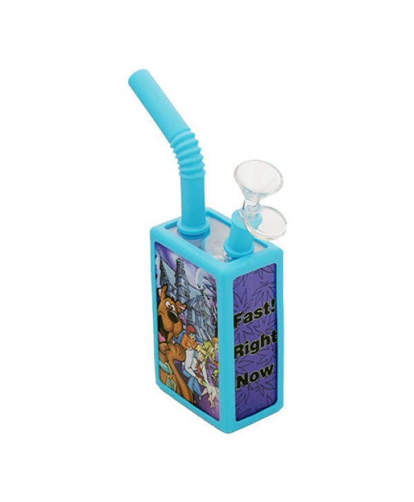 Cartoon Juice Box Silicone Bong