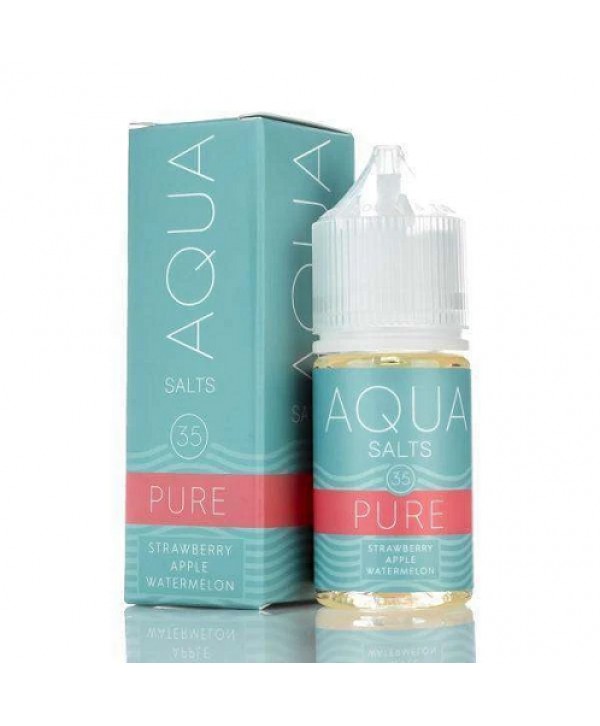 Aqua Synthetic Nicotine Pure 30ml Nic Salt Vape Juice