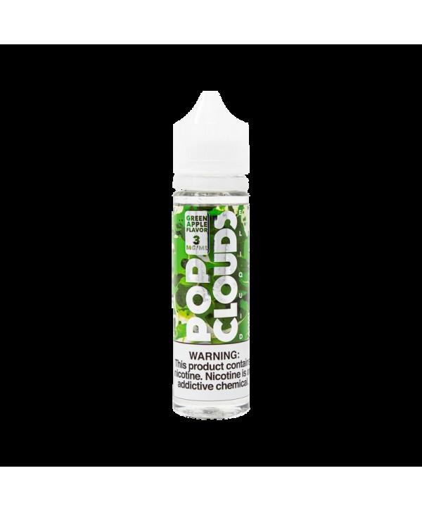 Pop Clouds Green Apple 60ml Vape Juice