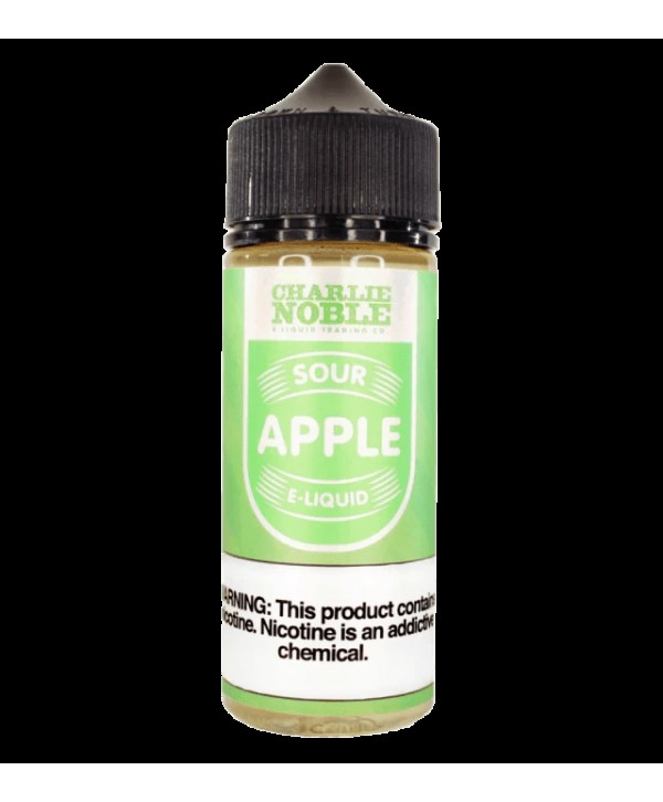 Charlie Noble Sour Apple 120ml Vape Juice