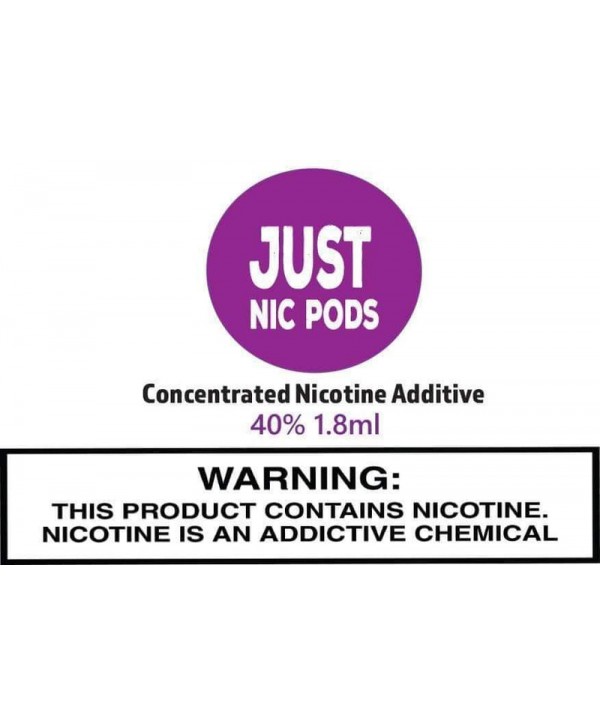 Zin Just Nic Pods Nicotine Additive