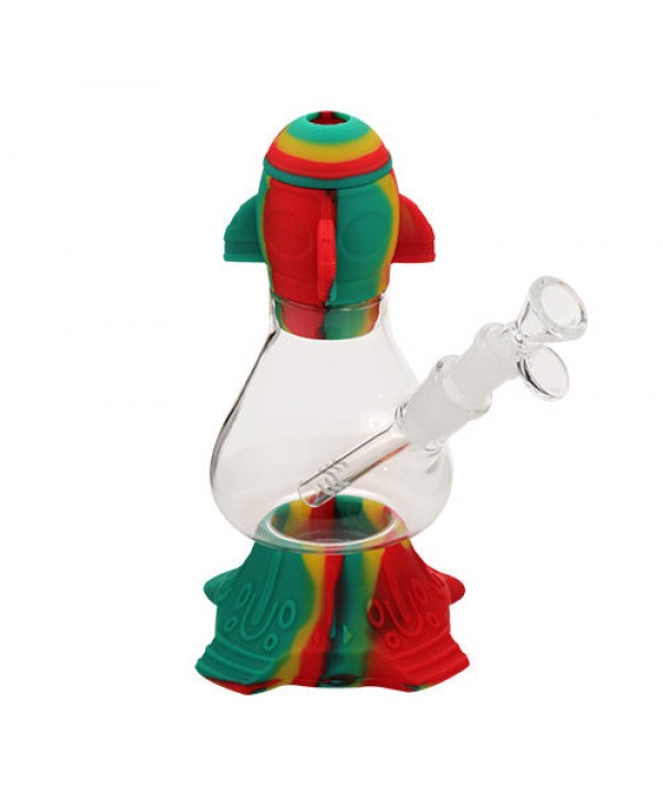 Rocket Silicone Beaker Bong