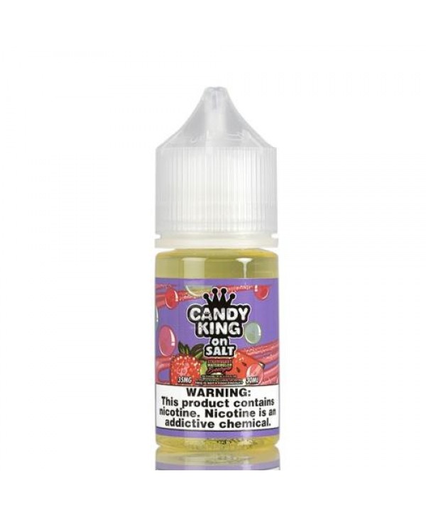 Candy King Bubblegum Salt Strawberry Watermelon 30ml Nic Salt Vape Juice
