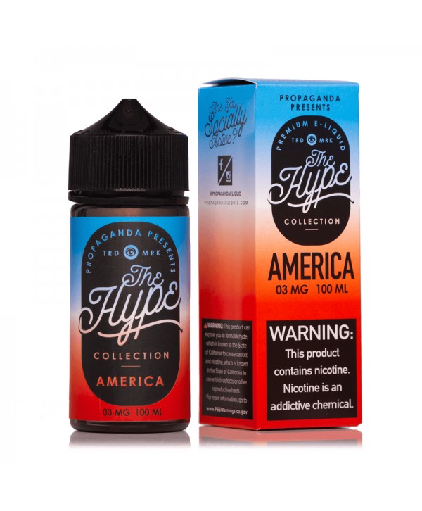The Hype America 100ml Vape Juice