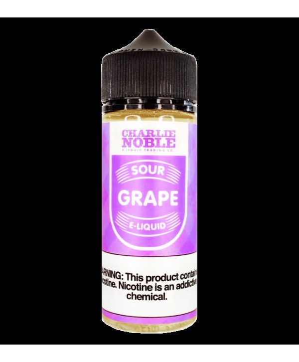 Charlie Noble Sour Grape 120ml Vape Juice